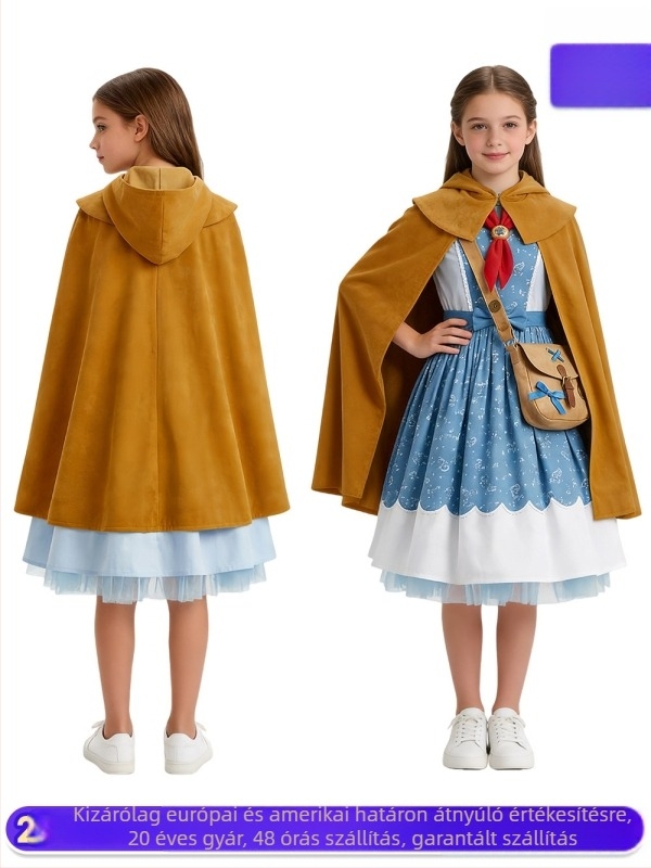 Holly cosplay jelmez a Stranger Things-ből, hercegnő ruha