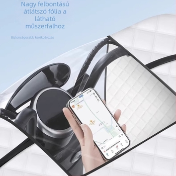 Köpeny-stílusú szélvédővédő takaró elektromos járművekhez és motorkerékpárokhoz – napvédelem, eső és szél elleni védelem, teljes lefedés