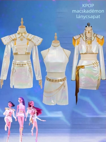 Rumi Zoe Színes Pimila Cosplay színpadi jelmez