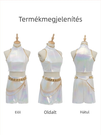 Rumi Zoe Színes Pimila Cosplay színpadi jelmez