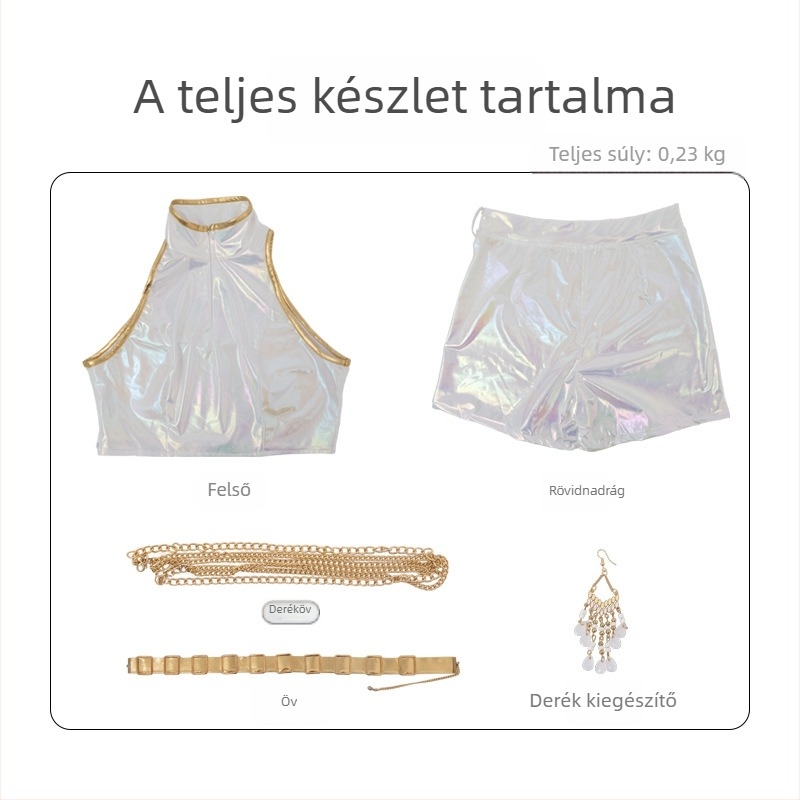 Rumi Zoe Színes Pimila Cosplay színpadi jelmez