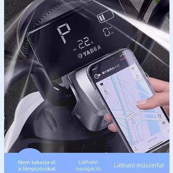 Szélálló esővédő burkolat elektromos járművekhez, por- és vízálló, átlátszó, vastabb és szélesebb kivitel, elektromos robogók és motorkerékpárok számára