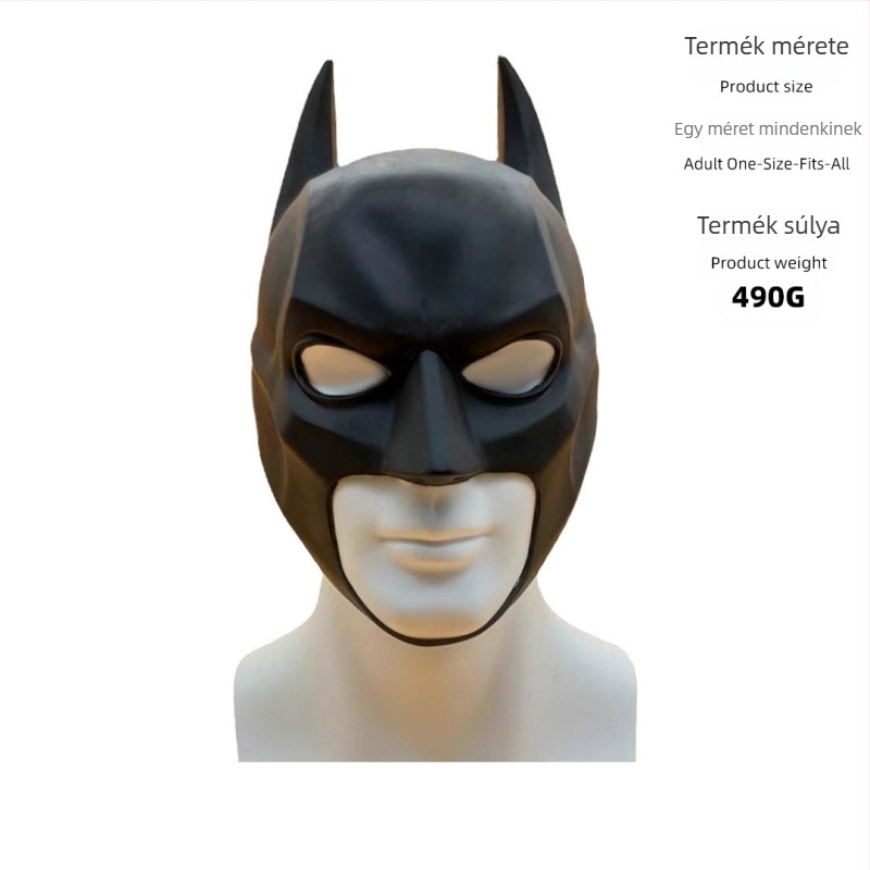 Batman Halloween cosplay overál köpenyes bodysuit – uniszex
