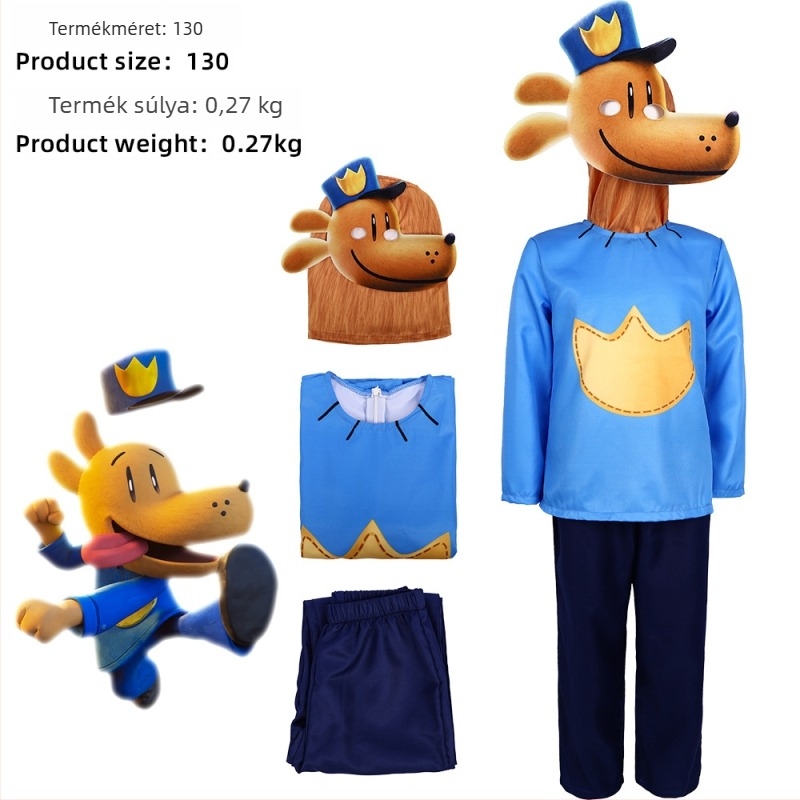 5 Dog Man cosplay jelmez Halloweenre – Puss in Boots témával, színpadi jelmezek