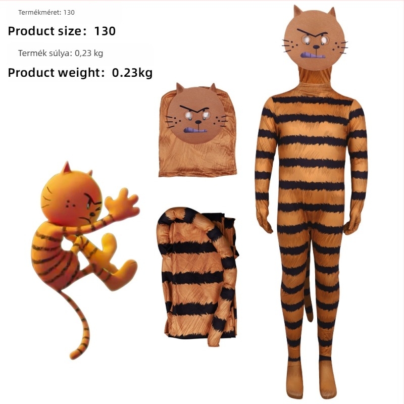 5 Dog Man cosplay jelmez Halloweenre – Puss in Boots témával, színpadi jelmezek