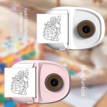 Stickerbox AI hangalapú hőnyomtató gyerekeknek – fényképnyomtató és AI tanuló eszköz
