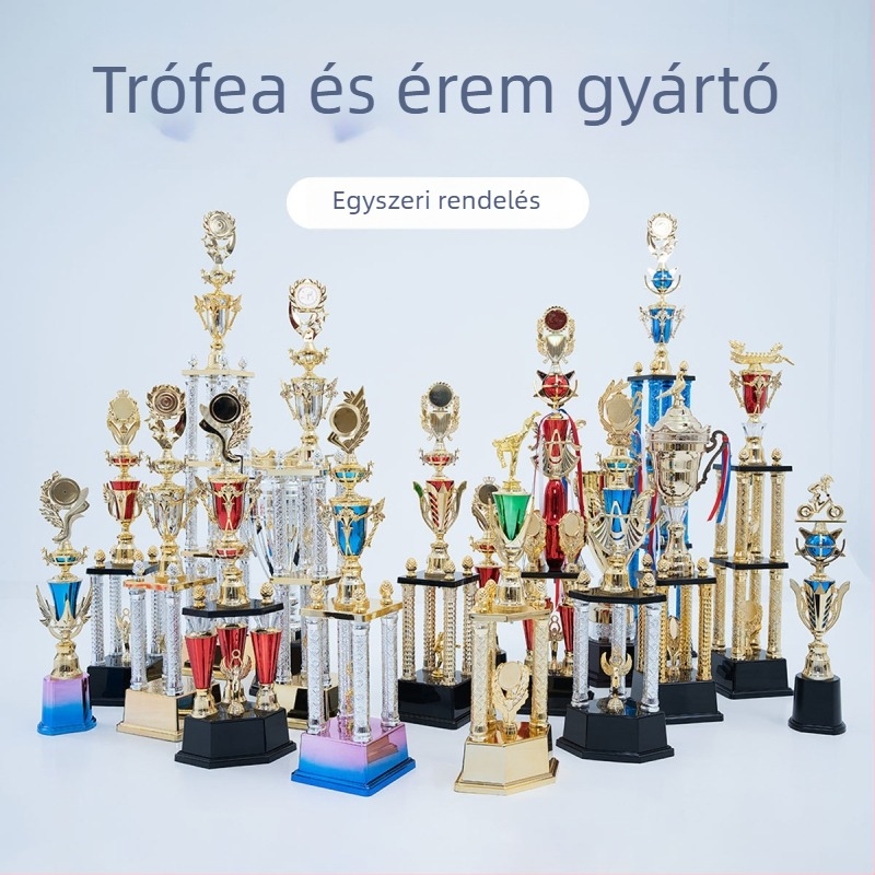 Guan Dan póker 21 ponttal személyre szabott torna-trofeum – műanyag díj, emléktárgy