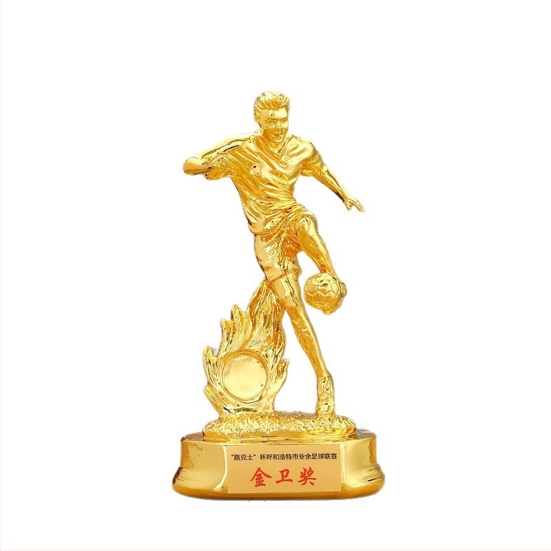 Műgyanta Világkupa labdarúgó modell – MVP, gólkirály, bajnok