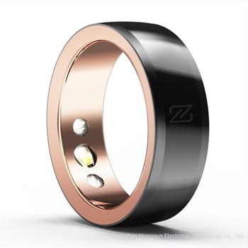 2024-es okosgyűrű NFC-vel és Bluetooth-kapcsolattal a vér oxigén-szintje, pulzus, alvás és tevékenység nyomon követésére