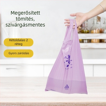Levendulás illatú mellény-stílusú egyszer használatos szemeteszsákok, háztartási használatra