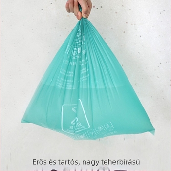 Biodegradable konyhai hulladék zacskók, vastagított és tekercses, otthoni és kereskedelmi használatra, alkalmas a szelektív hulladékgyűjtéshez