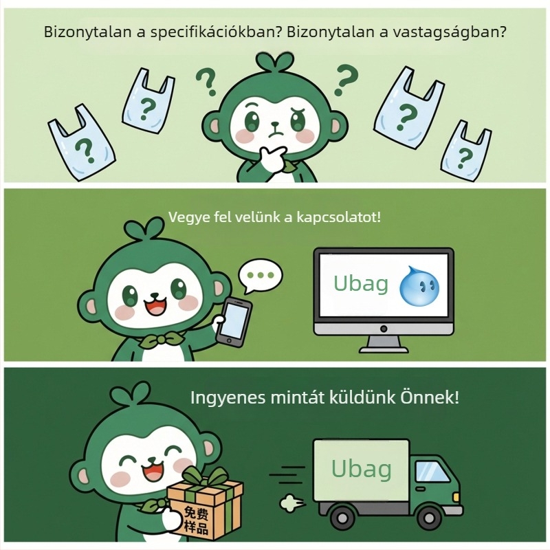 Erősített, nagy méretű hulladéktáskák fekete műanyagból, lapos szájú kivitelben, kereskedelmi felhasználásra, nagy kapacitású szemeteszsákok