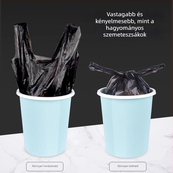 100 darab nagy méretű, extra vastag szemeteszsák háztartási használatra