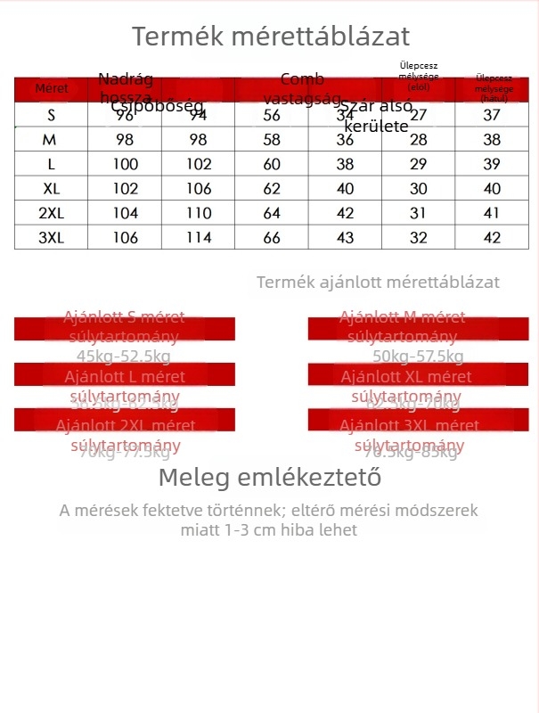 Női pamut egyenes szabású melegítőnadrág ősz-télre, sötétvörös, mindennapi.