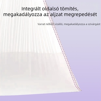 Nagy méretű, vastagított egyszerhasználatos szemeteszsák kötőzsinórral, tekercs, HDPE, otthon, kollégium, konyha, hotel