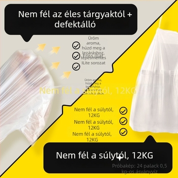 Fu you mi antibakteriális szemeteszsák mugwort illatú, húzózsinóros, vastagított, nagy méretű, otthonra, a kollégiumba és a konyhába