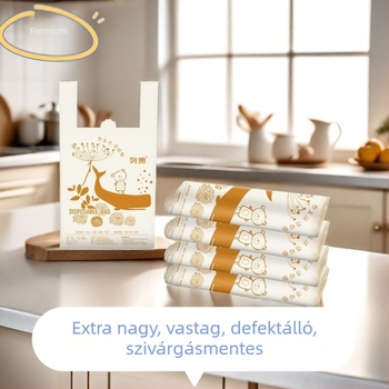 Vastagított mellény-stílusú szemeteszsákok, fényűző és divatos tisztító zacskók a konyhához, nappalihoz és irodához