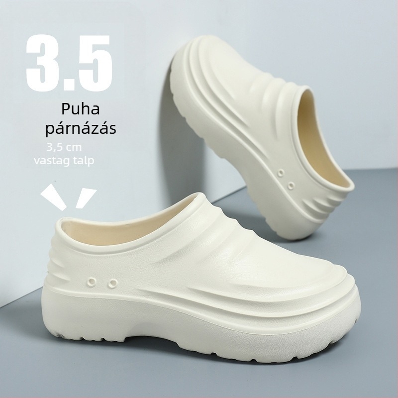 Uniszex szakács cipő, csúszásmentes, olajálló, vízálló, kopásálló konyhai lábbeli éttermekhez és kantinokhoz