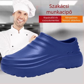 Nagy méretű szakács cipő, uniszex, négy évszakos, vízálló, csúszásmentes és olajálló, szálloda és műhely számára