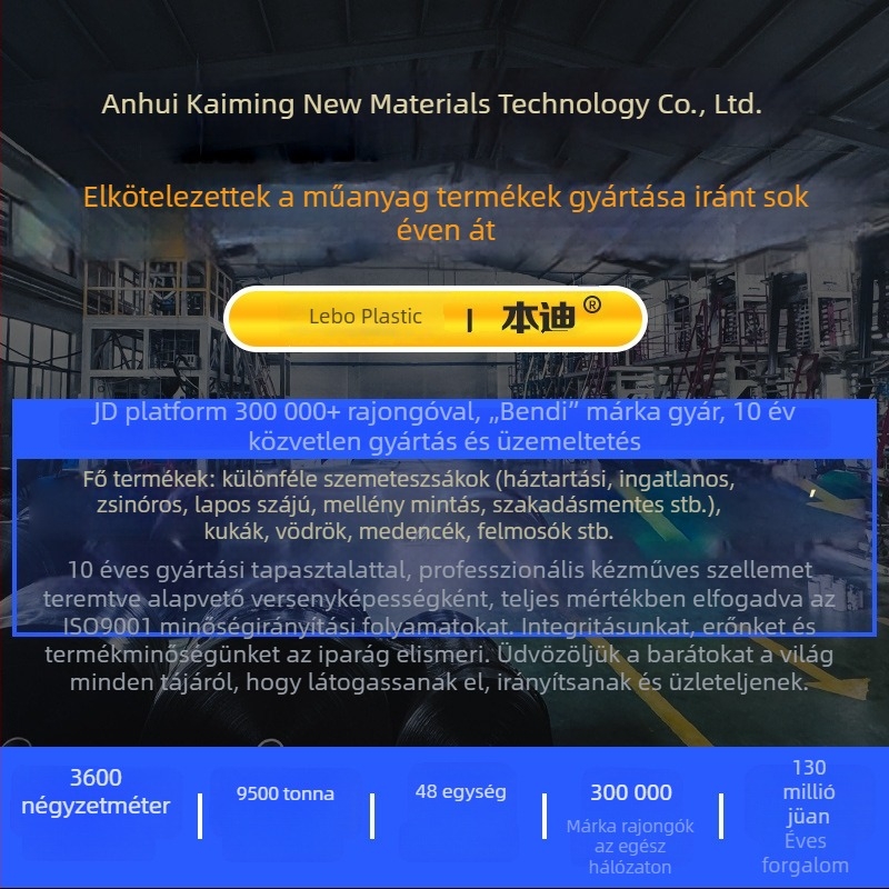 Sodolike Fekete extránagy szemeteszsákok kereskedelmi cateringhez, kültéri használatra