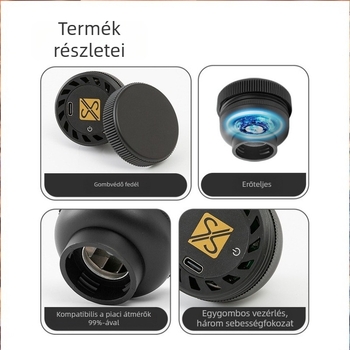 Mini vákuumpumpa tároló tömörítő tasakokhoz, közvetlen telefonkapcsolattal