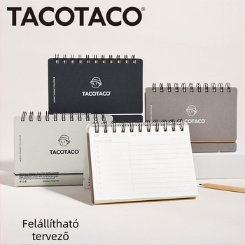 Maihe Tacotaco spirálos napi tervező notesz