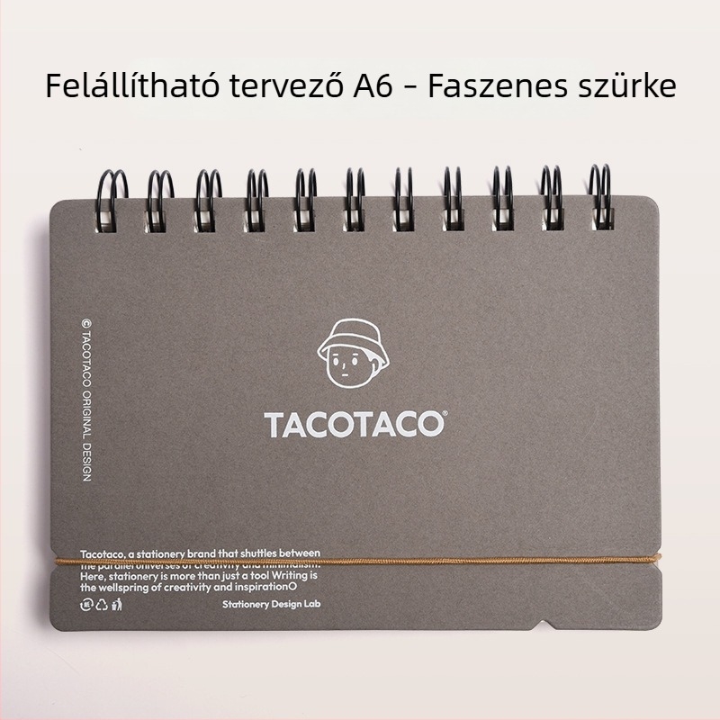 Maihe Tacotaco spirálos napi tervező notesz