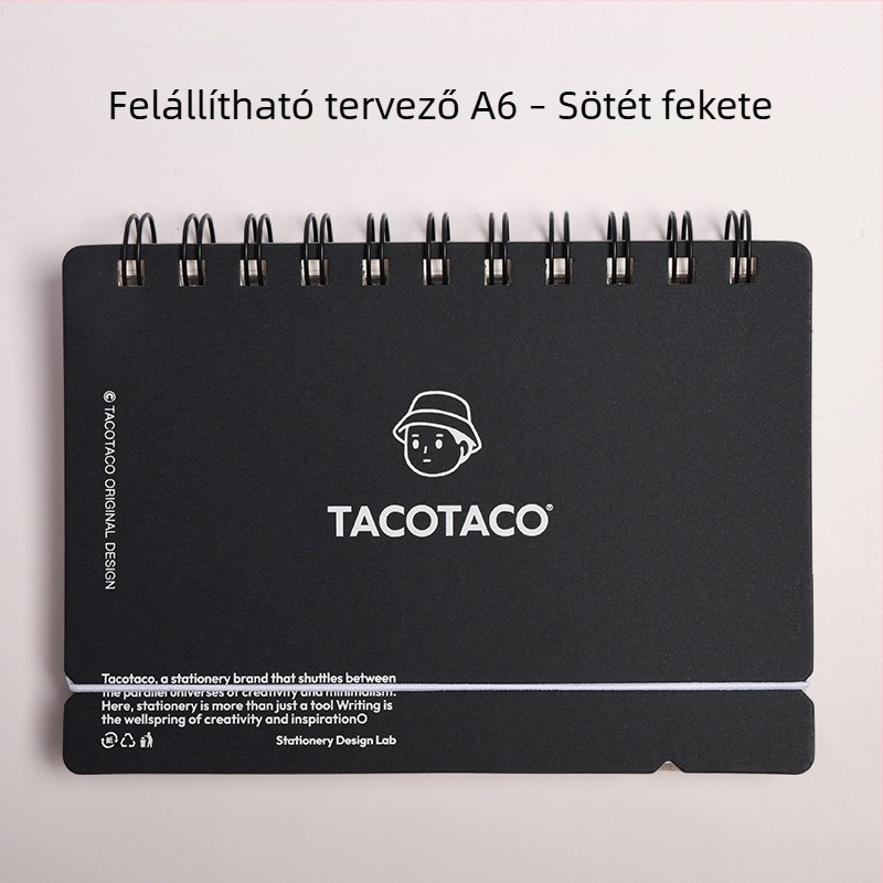 Maihe Tacotaco spirálos napi tervező notesz
