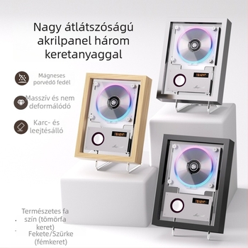 Bayin Box CD lejátszó, HiFi sztereó, multifunkcionális, Bluetooth kétirányú, USB lejátszás