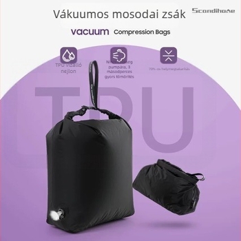 Kézi kompressziós táska utazáshoz — ultrakönnyű vízálló, hordozható tároló táska