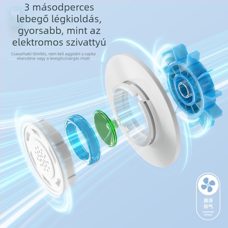 Vákuum-kompressziós tárolózsákok ágytakarók, ruhák és ágyneműk számára elektromos pumpával