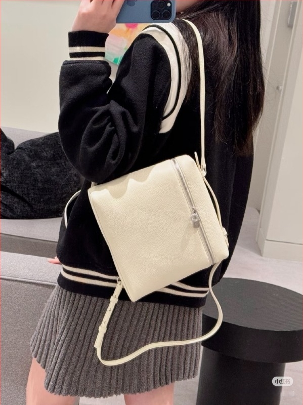 Bőr hátizsák és kézitáska dupla vállpánttal, crossbody táska, nagy kapacitás, városi stílus