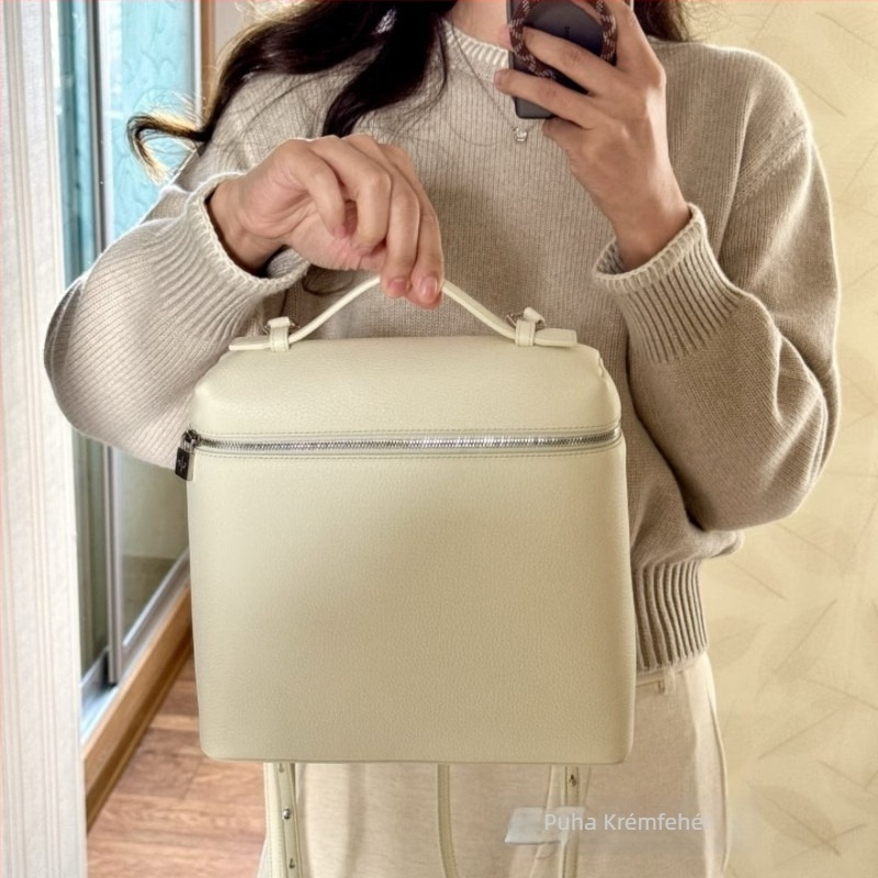 Bőr hátizsák és kézitáska dupla vállpánttal, crossbody táska, nagy kapacitás, városi stílus