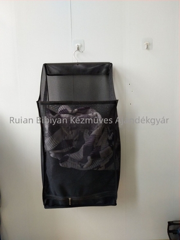 Akasztható, 3D összecsukható szennyes ruhák tároló kosár