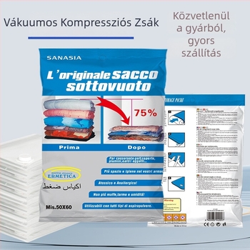 Vákuum tömörítő tasak, PET-PE anyag, modell JAC-5, 144 darab