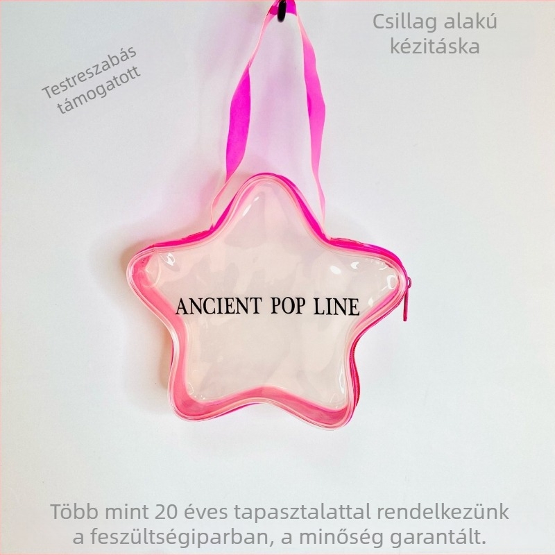 PVC utazási tároló táska kozmetikumokhoz, fürdőruházathoz és apró kiegészítők számára