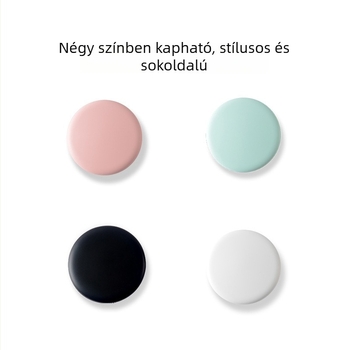 LED smink tükör, hordozható, világító hajtogatható tükör, 10× nagyítás