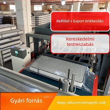 Vákuum-kompressziós táska matrac és latex alátét számára, tároló táska paplan és párna tárolásához, költöztetési csomagoló táska