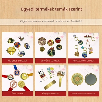 Sminkasztalhoz készült tükör – Ruiyi fém tükör, hordozható, testreszabható, luxus ajándékkészlet kozmetikai szalon számára