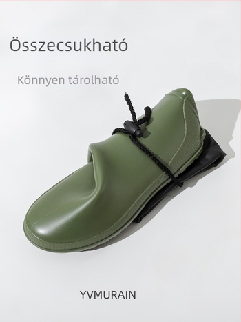 Yumu női japán stílusú könnyű középmagasságú esőcsizma – vízálló, csúszásmentes gumicsizma kültéri túrákhoz és vízi tevékenységekhez, Vadmadár Szövetség