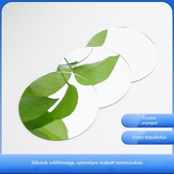 Hordozható HD körkörös sminktükör kompakt tokban