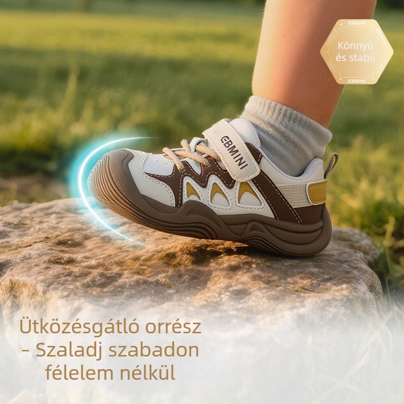 Inbemini könnyű és stabil gyerek sportcipők, tavasz–ősz, uniszex, hétköznapi sétacipők