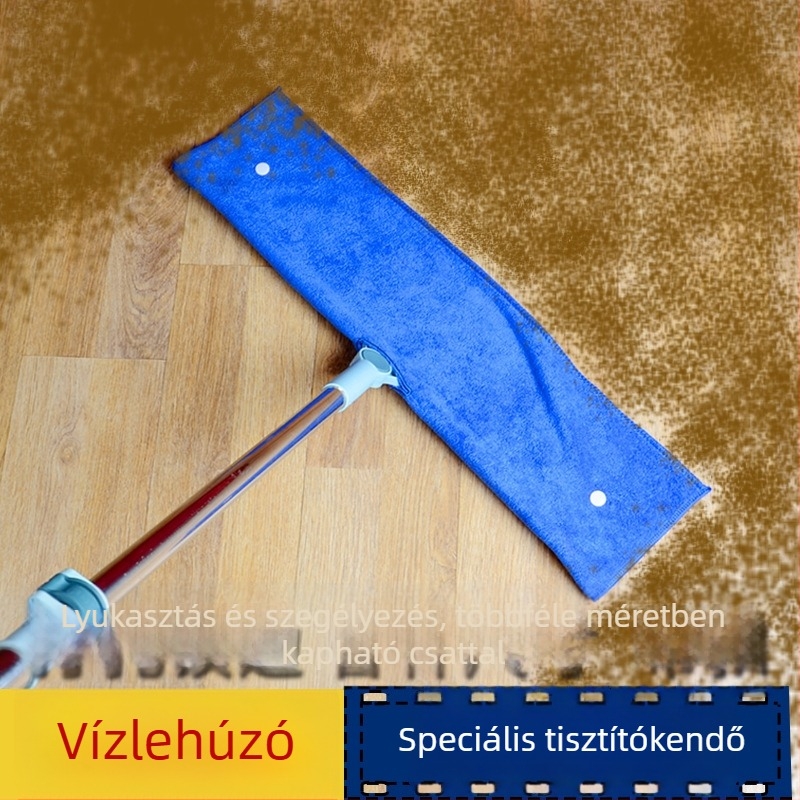 Mágikus csat a felmosóhoz — mikroszálas tisztító kendő