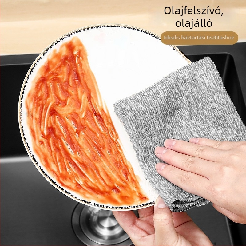 Konyhai törlőkendő ultra finom rostokból, rendkívül nedvszívó, mosogatáshoz és törléshez