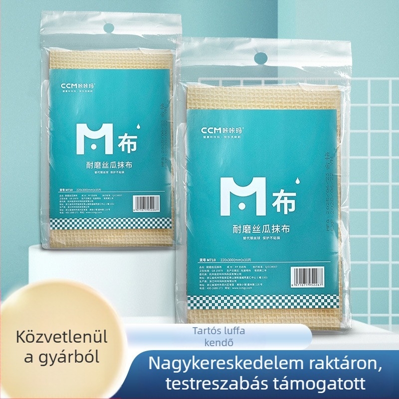 Kakama nedves és száraz konyhai kendő, nedvszívó, vastított, egyszer használatos, kopásálló mosogatókendő