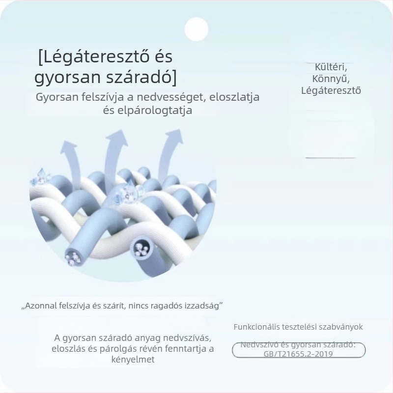 Férfi kapucnis sportpulóver gyorsan száradó funkcionális őszi–téli viselet, könnyű, lazán szabott