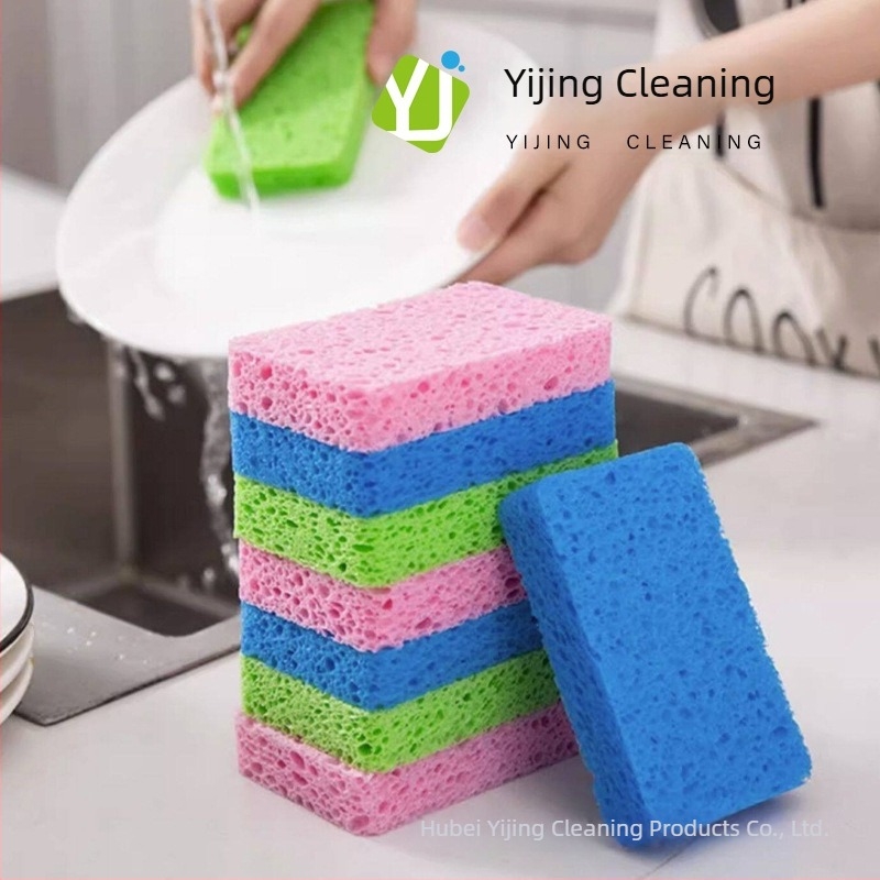 Easy to Clean PVA edénymosó szivacs, többszörös lyukakkal — nedvszívó, konyhai mosogatáshoz