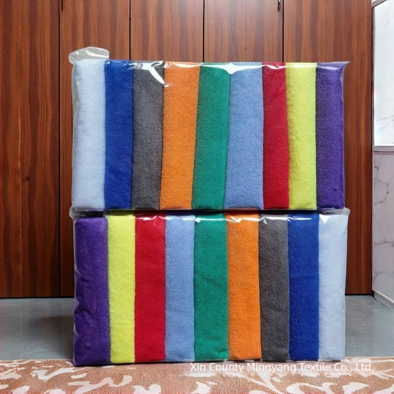 Mikroszálas autótisztító kendő, 40×40 cm, 300 g/m², nedvszívó, szöszmentes, többfunkciós konyha- és autó kendő