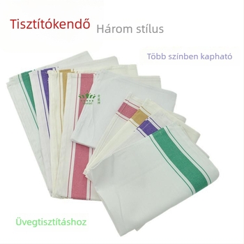 WUQA Üveg tisztító kendő – vastag, szálmentes, nem szőtt anyagból készült kendő konyhához és boros poharakhoz