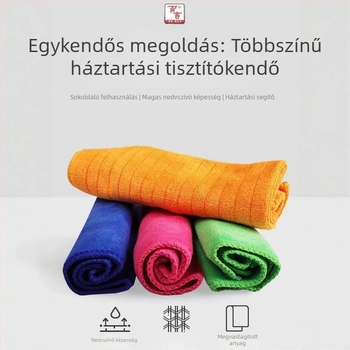 Mikroszálas tisztító kendő, rendkívül nedvszívó, nem hagy nyomot, többfunkciós